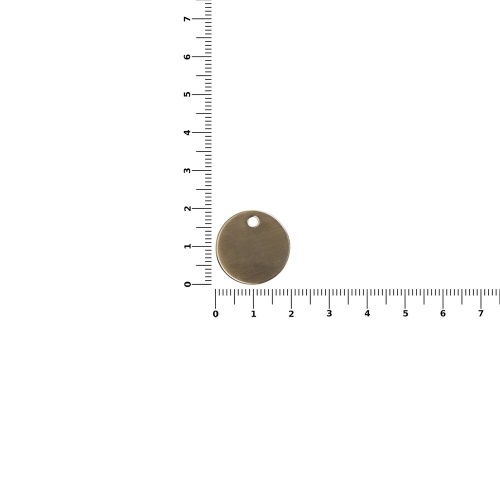 Шильдик металлический Alfa Sirkel, бронзовый фото 2 Шильдик металлический Alfa Sirkel, бронзовый фото 2