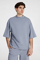 Футболка оверсайз унисекс T9, серая