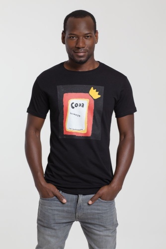 Футболка «Сода», черная Футболка «Сода», черная