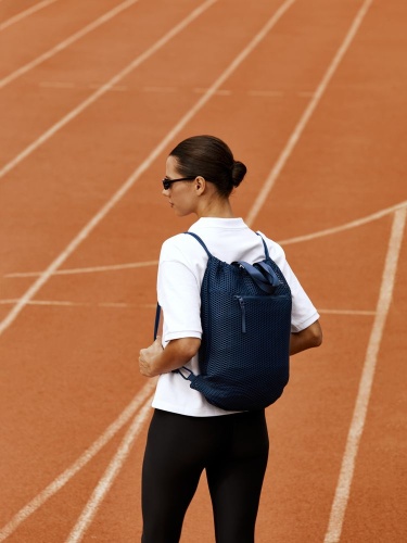 Рюкзак-мешок Verkko, темно-синий фото 9 Рюкзак-мешок Verkko, темно-синий фото 9