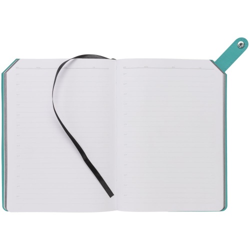 Ежедневник Angle, недатированный, бирюзовый фото 8 Ежедневник Angle, недатированный, бирюзовый фото 8