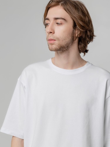 Футболка унисекс оверсайз Street Vibes, молочно-белая фото 7