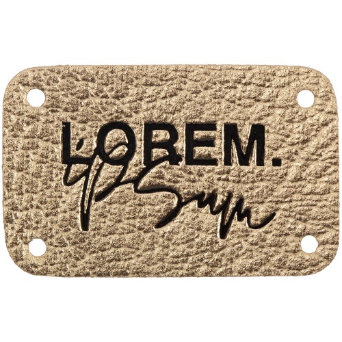 Лейбл Corolla Metal, S, золотой фото 5 Лейбл Corolla Metal, S, золотой фото 5