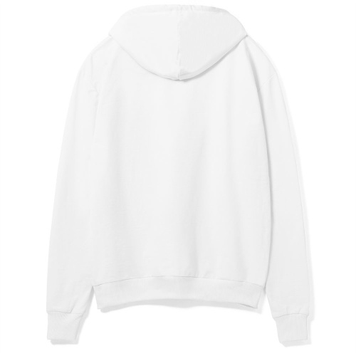 Толстовка с капюшоном Kirenga, белая (белоснежная) фото 3 Толстовка с капюшоном Kirenga, белая (белоснежная) фото 3