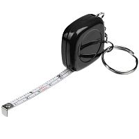 Брелок с рулеткой Metric, черный