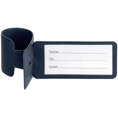 Багажная бирка Devon, синяя Багажная бирка Devon, синяя