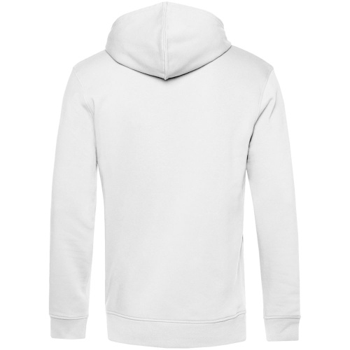 Толстовка с капюшоном унисекс BNC Inspire (Organic), белая фото 3 Толстовка с капюшоном унисекс BNC Inspire (Organic), белая фото 3