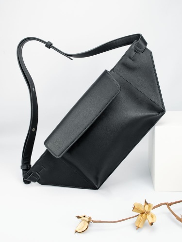 Поясная сумка Romance, черная Поясная сумка Romance, черная