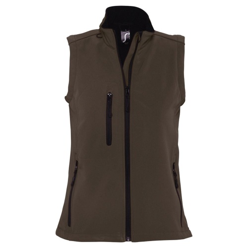 Жилет женский софтшелл Rallye Women шоколадно-коричневый Жилет женский софтшелл Rallye Women шоколадно-коричневый