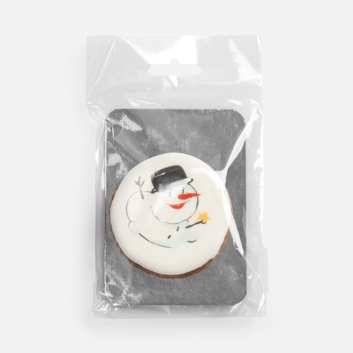 Печенье имбирное «Снеговик» фото 2 Печенье имбирное «Снеговик» фото 2