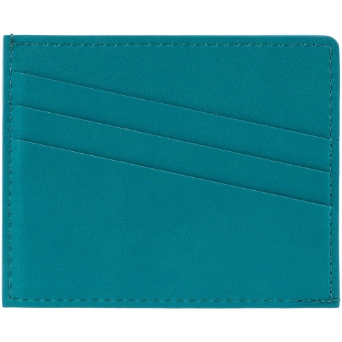 Чехол для карточек Nubuk, бирюзовый Чехол для карточек Nubuk, бирюзовый