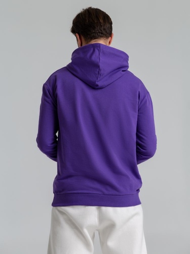 Толстовка с капюшоном Unit Kirenga, фиолетовая фото 7 Толстовка с капюшоном Unit Kirenga, фиолетовая фото 7