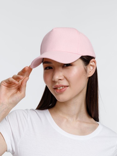 Бейсболка Standard, светло-розовая фото 2