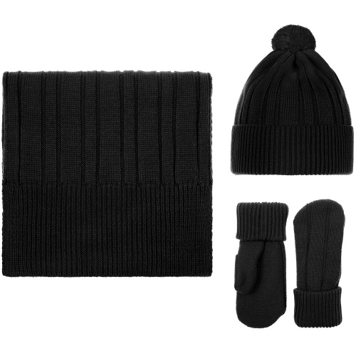 Набор Knit Beat, черный фото 2 Набор Knit Beat, черный фото 2