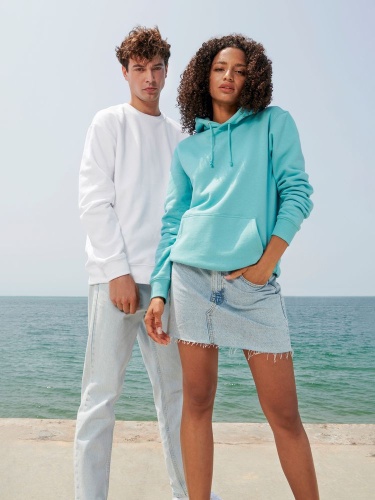 Свитшот унисекс Columbia, голубой (морская волна) фото 3 Свитшот унисекс Columbia, голубой (морская волна) фото 3