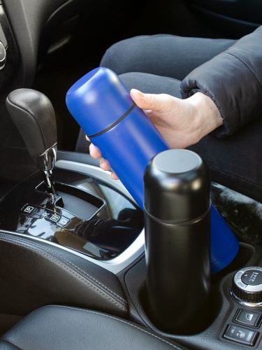 Термос Hiker 750, синий фото 8