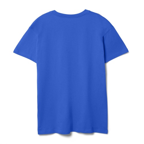 Футболка унисекс T-bolka 140, ярко-синяя фото 3