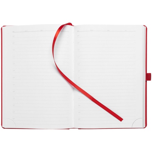 Ежедневник Favor, недатированный, красный фото 7 Ежедневник Favor, недатированный, красный фото 7