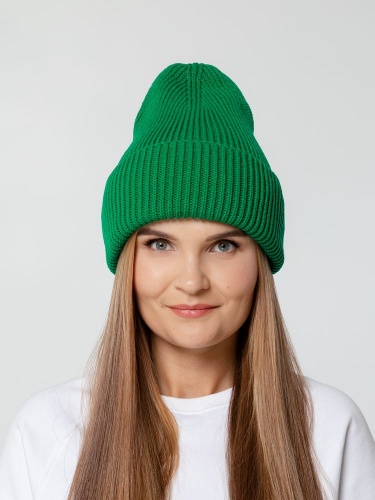 Шапка Flette, зеленая фото 3 Шапка Flette, зеленая фото 3