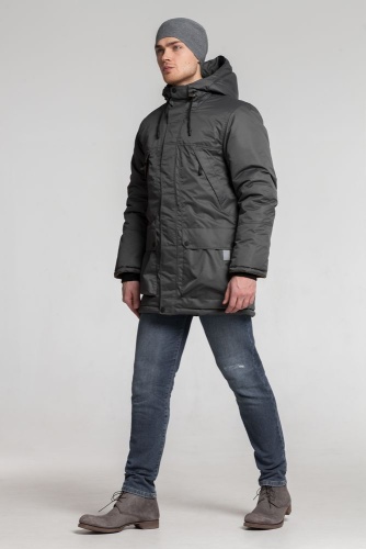 Парка мужская Elvegust, темно-синяя фото 12 Парка мужская Elvegust, темно-синяя фото 12