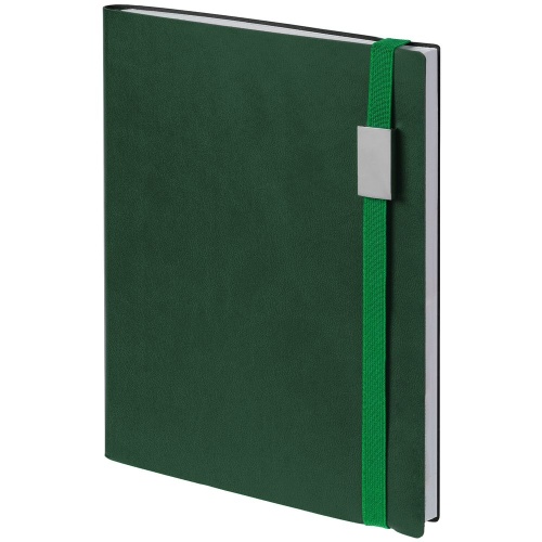 Ежедневник Vivian Metal, недатированный, зеленый Ежедневник Vivian Metal, недатированный, зеленый