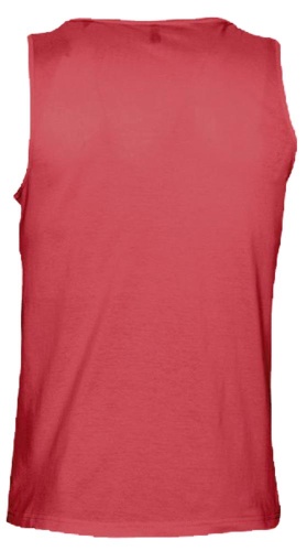 Майка мужская Justin 150, красная фото 3
