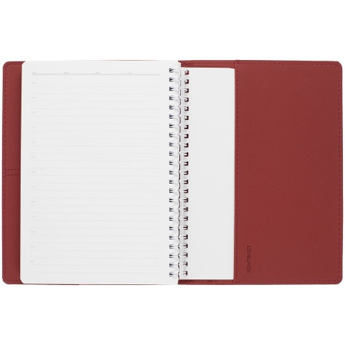 Ежедневник Spring Touch, недатированный, красный фото 3 Ежедневник Spring Touch, недатированный, красный фото 3