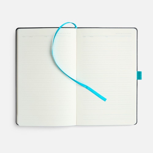 Ежедневник Lungo, недатированный, бирюзовый фото 3 Ежедневник Lungo, недатированный, бирюзовый фото 3