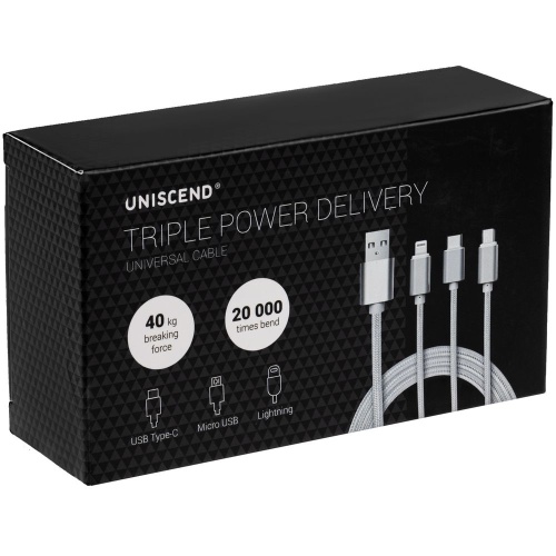 Кабель Triple Power Delivery в футляре фото 7 Кабель Triple Power Delivery в футляре фото 7