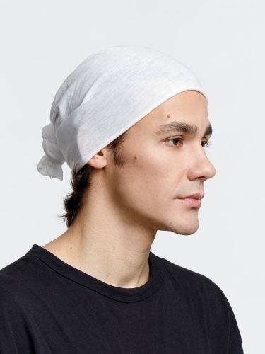 Многофункциональная бандана Dekko, белая фото 4 Многофункциональная бандана Dekko, белая фото 4