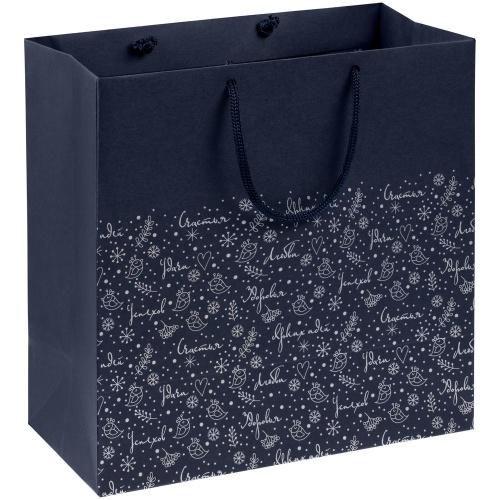 Пакет «Сказочный узор», синий Пакет «Сказочный узор», синий