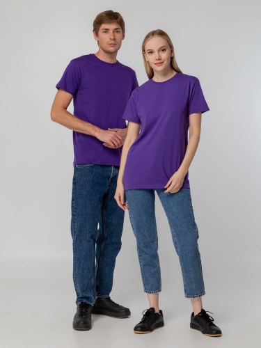 Футболка унисекс T-bolka 140, фиолетовая фото 13 Футболка унисекс T-bolka 140, фиолетовая фото 13