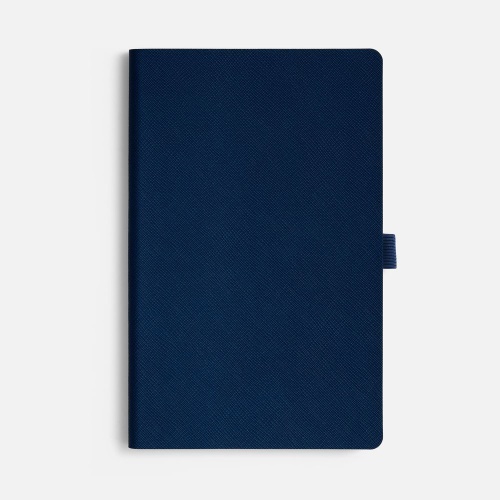 Ежедневник Lungo, недатированный, темно-синий фото 2