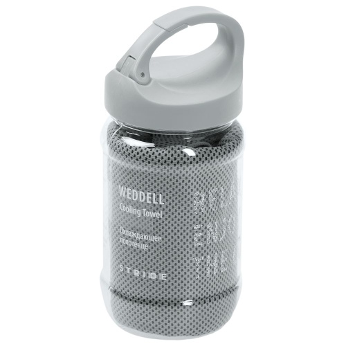 Охлаждающее полотенце Weddell, серое фото 3 Охлаждающее полотенце Weddell, серое фото 3