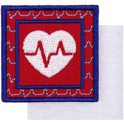 Шеврон на липучке «Кардиограмма» Шеврон на липучке «Кардиограмма»