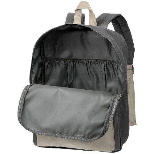 Рюкзак Sensa, серый с бежевым фото 4 Рюкзак Sensa, серый с бежевым фото 4