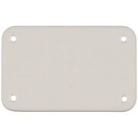 Лейбл из ПВХ Kreta, S, белый