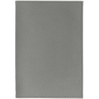 Обложка для паспорта Nubuk, светло-серая