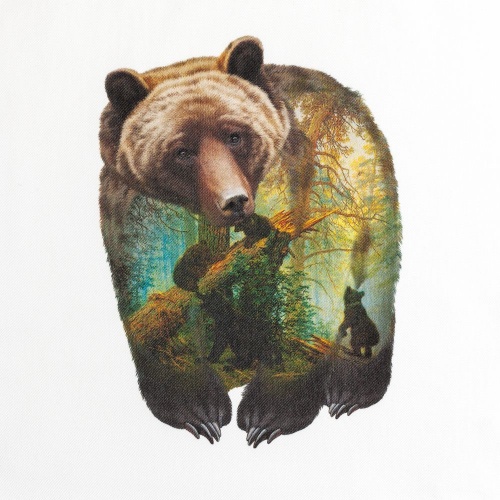 Холщовая сумка Bruin, молочно-белая фото 4