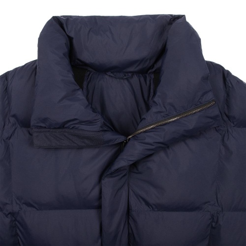 Пуховик унисекс Kapsula, темно-синий фото 3 Пуховик унисекс Kapsula, темно-синий фото 3