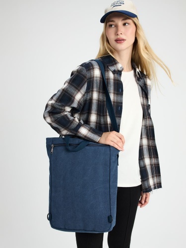 Рюкзак-шопер Casual, синий фото 6