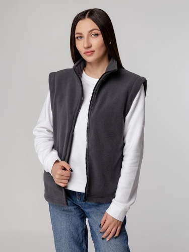 Жилет флисовый Manakin, темно-серый фото 8 Жилет флисовый Manakin, темно-серый фото 8