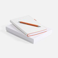 Набор White Shall, бело-оранжевый