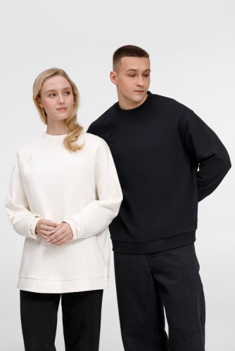 Свитшот унисекс Sinkopa, черный фото 4