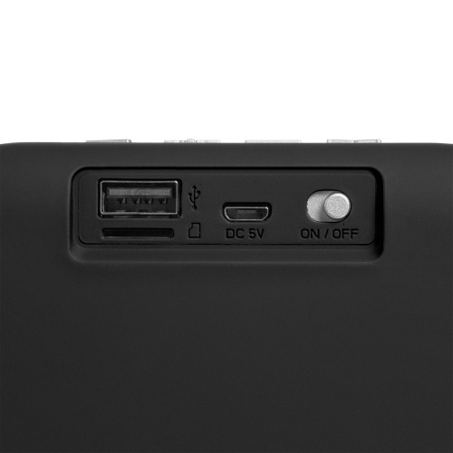 Беспроводная колонка Borsetta, черная фото 7