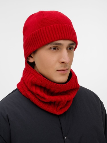 Снуд ComFleece, красный фото 4