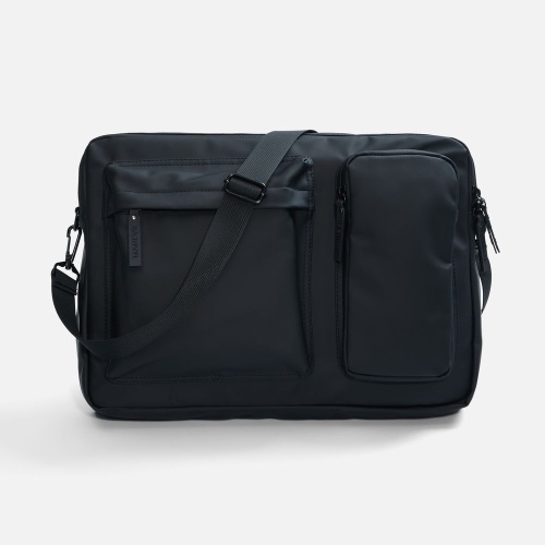 Сумка для ноутбука Traffic, черная фото 3 Сумка для ноутбука Traffic, черная фото 3