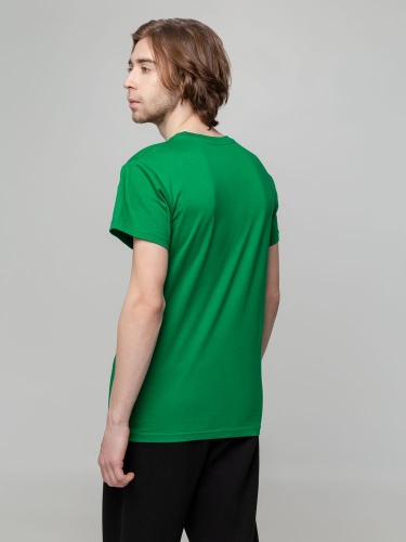 Футболка унисекс T-bolka 140, темно-зеленая фото 6