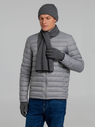 Шарф Bernard, серый фото 10