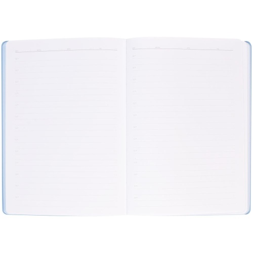 Ежедневник Flexpen Shall, недатированный, голубой фото 10